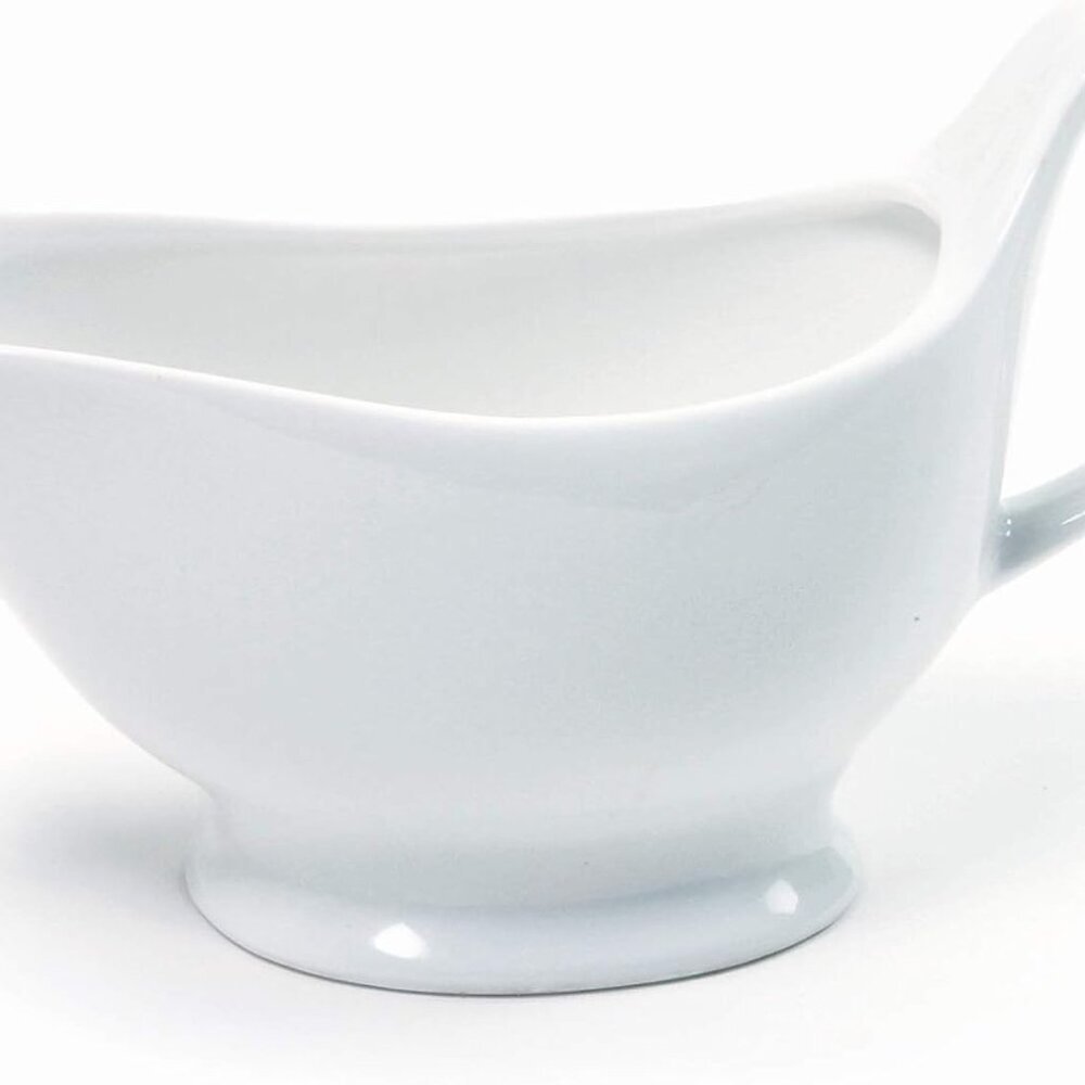Porcelain Gravy Boat Mode 16 Oz 1 Gravy Boat White